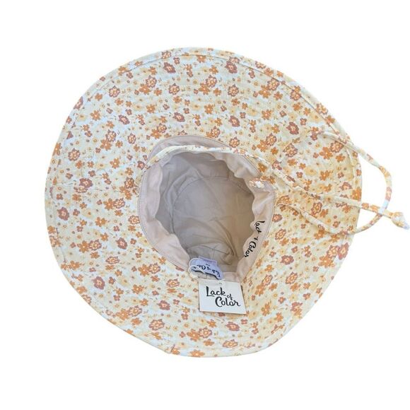 Lack of Color Holiday Bucket Hat Sunshine Bloom NWT S/M